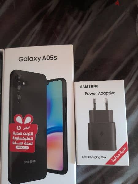 جهاز سامسونج جالكسي A05s + شاحن سامسونج 25w 2