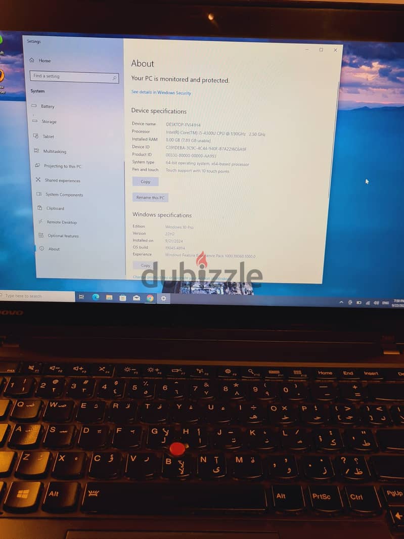 Lenovo ThinkPad T440 - Multi Touch 1