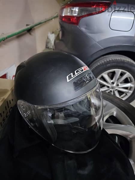 Ls2  dot 1 half helmet in great condition 1