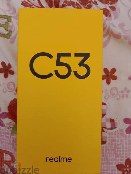 موبايل realme c53 اسود جديد لم يستعمل 0