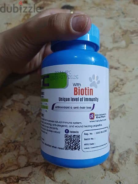 cats biotin & anti oxident 1