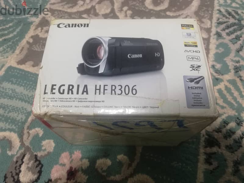 canon legria HF R306 4