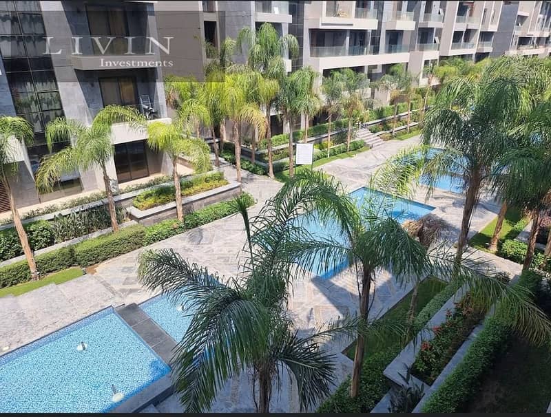 Patio 7 | LaVista Apartment for sale, area 165 m, immediate delivery | Fully finished in La Vista Patio 7 Compound in Golden Square, next to AUC 3