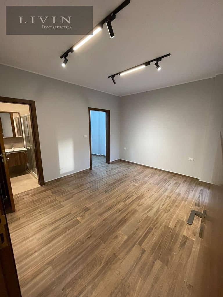 Patio 7 | LaVista Apartment for sale, area 165 m, immediate delivery | Fully finished in La Vista Patio 7 Compound in Golden Square, next to AUC 5