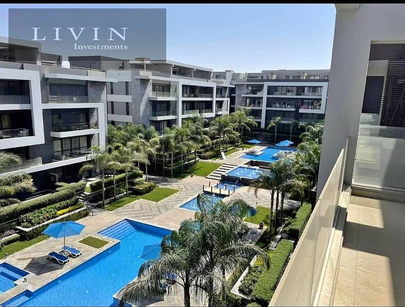 Patio 7 | LaVista Apartment for sale, area 165 m, immediate delivery | Fully finished in La Vista Patio 7 Compound in Golden Square, next to AUC 6