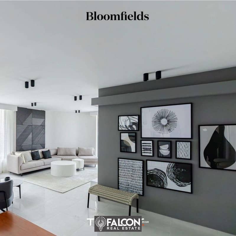 Duplex fully finished and ready for immediate viewing in Bloomfields Mostakbal City 1