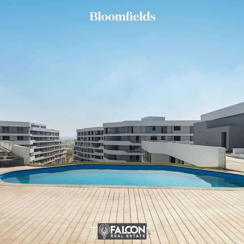 View and receive your finished and furnished apartment in Bloomfields, Mostakbal City 1