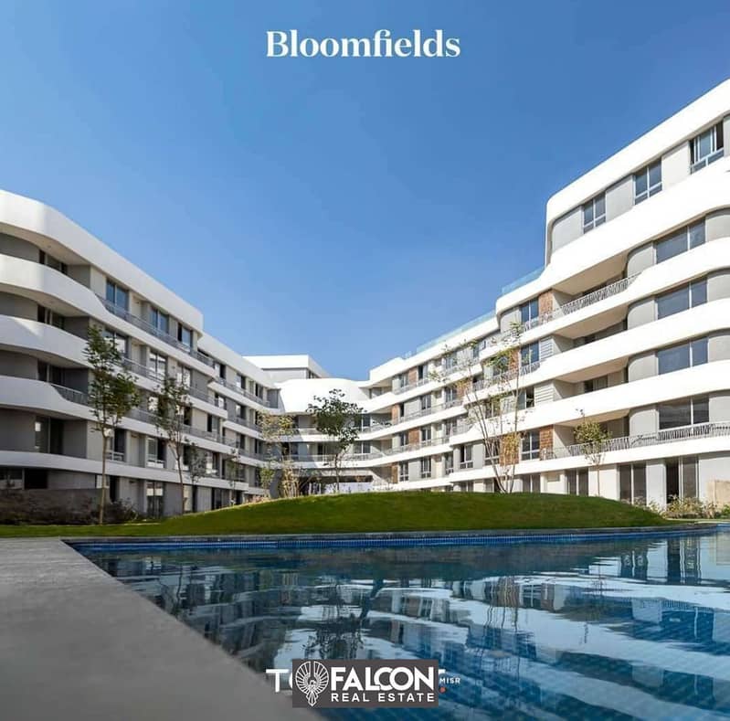 View and receive your finished and furnished apartment in Bloomfields, Mostakbal City 2