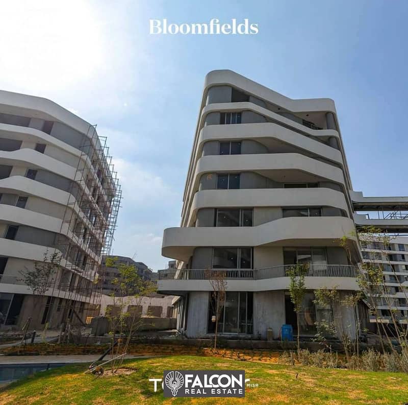 View and receive your finished and furnished apartment in Bloomfields, Mostakbal City 4