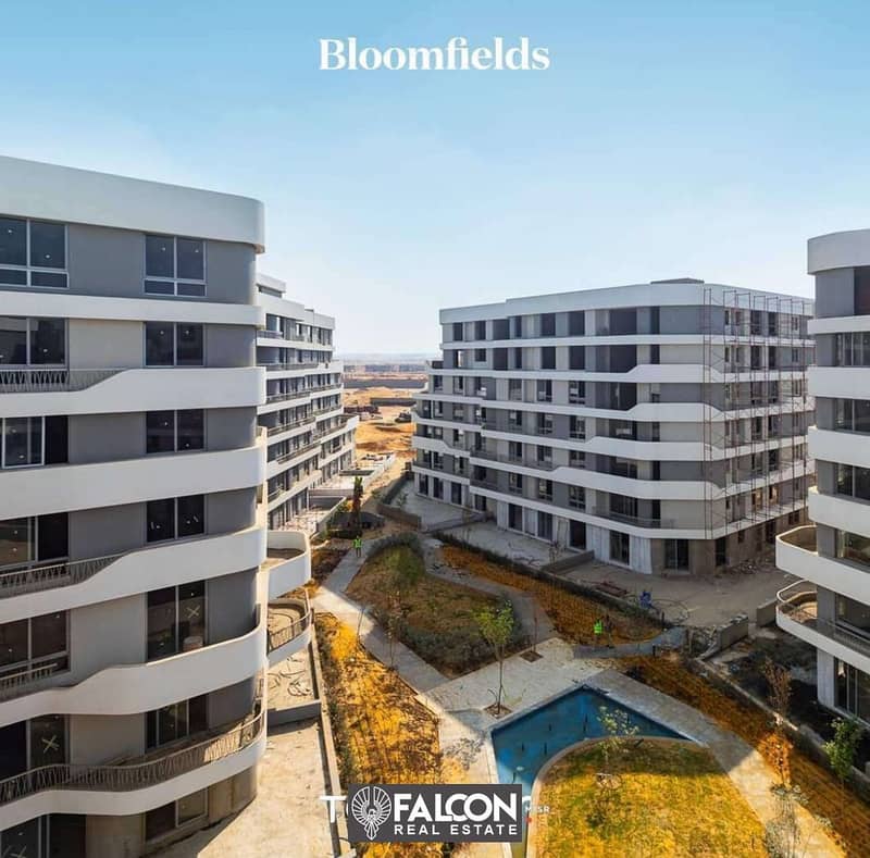 View and receive your finished and furnished apartment in Bloomfields, Mostakbal City 7