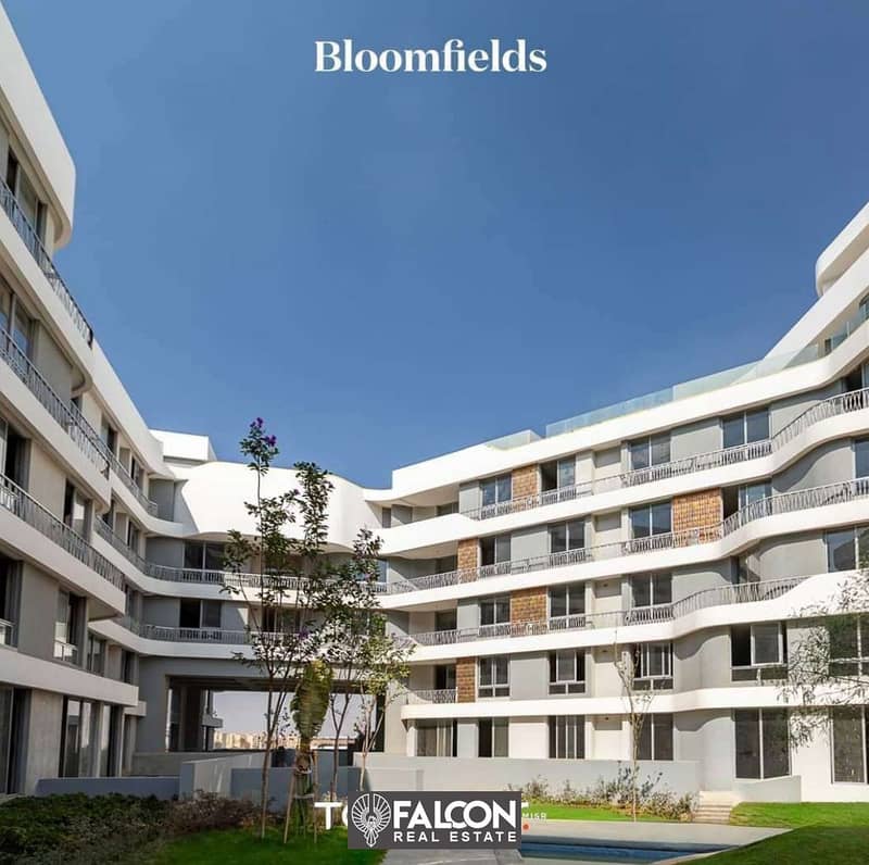 View and receive your finished and furnished apartment in Bloomfields, Mostakbal City 8