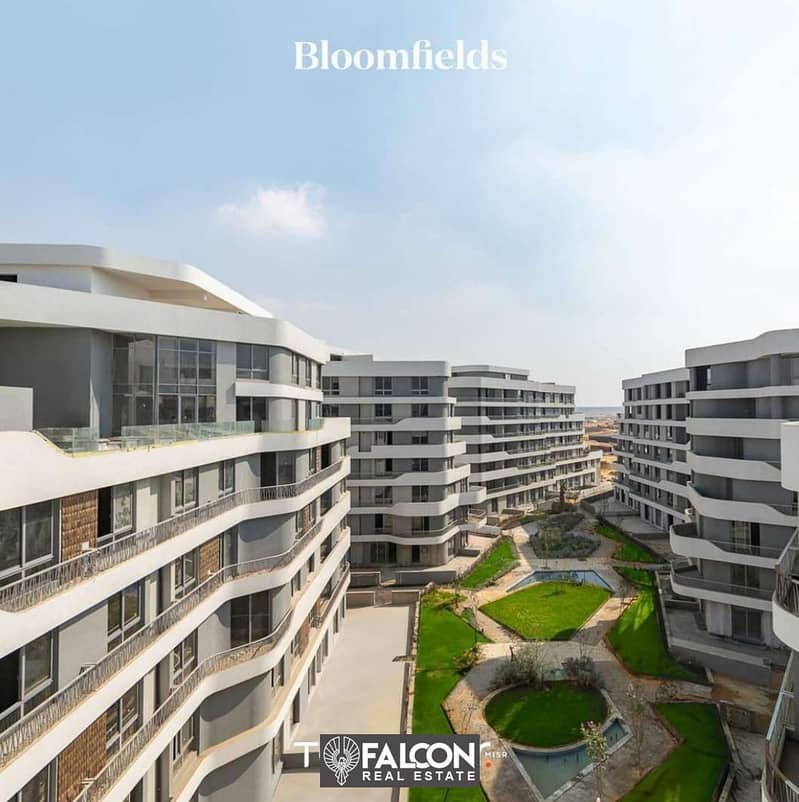 View and receive your finished and furnished apartment in Bloomfields, Mostakbal City 9