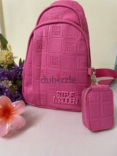 pink steve madden bag 0