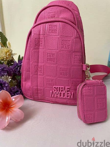 pink steve madden bag 2