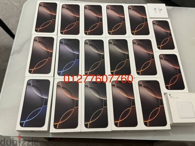 iphone 16 promax (256-512) & 16 pro 256 2 sim card HK version 0