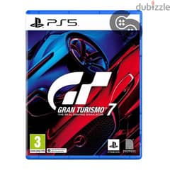 GRAN TURISMO 7 PS5 New Sealed جران توريزمو جديده بكيسها 0