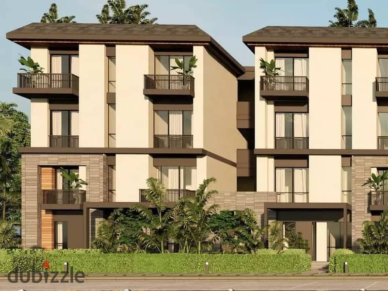 The cheapest price for a penthouse in the Telal East compound, with an area of 215 square meters, forsale with installment options in a prime location 2