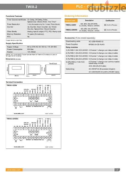 PLC Selec TWIX-2 جديد 2