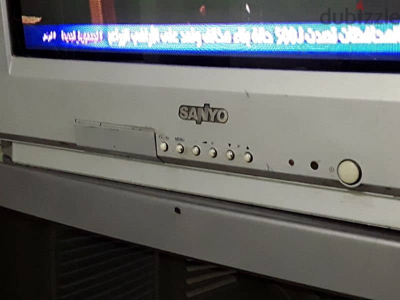 الياباني يابانى مش هيتكرر رزق صاحب النصيب TV SANYO 21" made in Japan 11