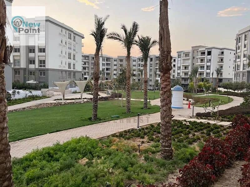 Ground floor apartment with garden prime location for sale in Hyde Park Direct Compound on the South 90th and Ring Road - Hyde Park New Cairo 2