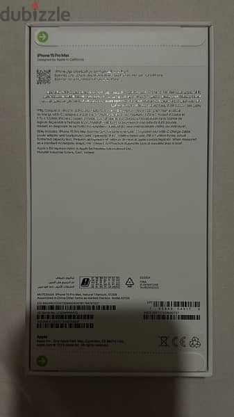 IPHONE 15 PRO MAX 512 NEW sealed 2