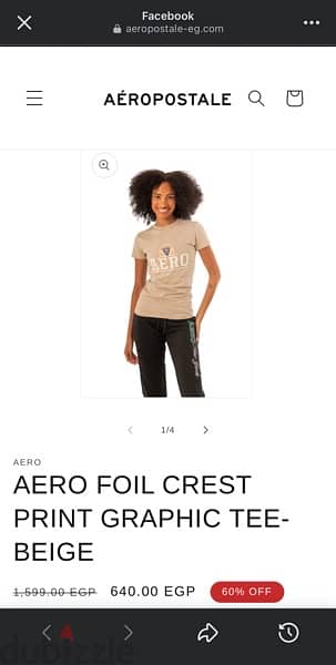 Aeropostale Women t-shirt 1