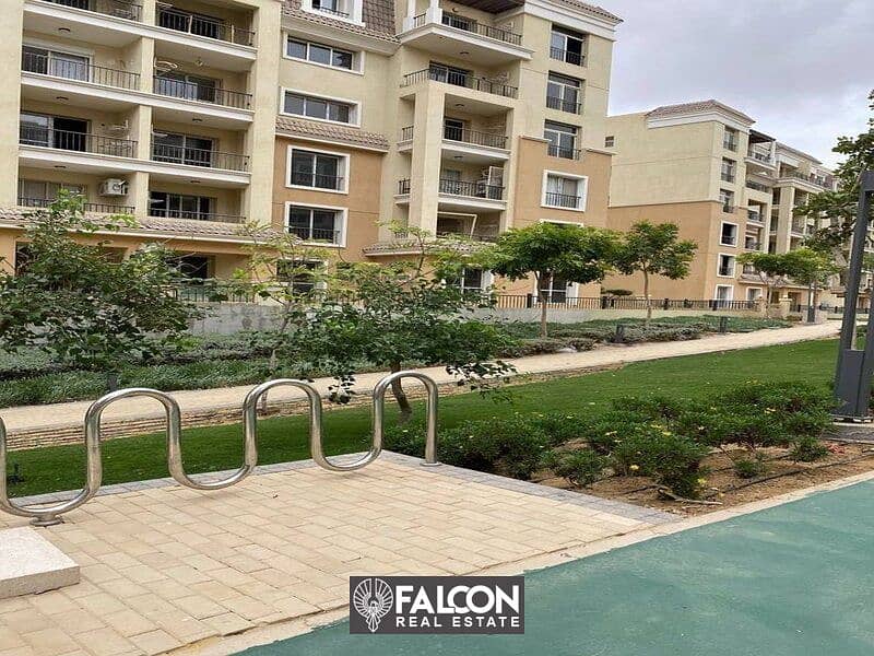 For sale, an apartment with an area of ​​202 square meters, with installments at cash price 7