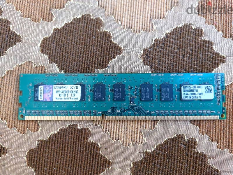 رمات وحده ٨ والتانيه ٤ ddr3 كينج استون 1