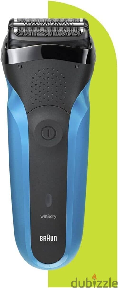 BRAUN SHAVER 310BT BLK/BLU BOX EURO 2