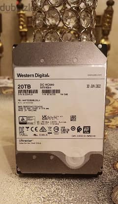 WD Ultra star 20TB 0