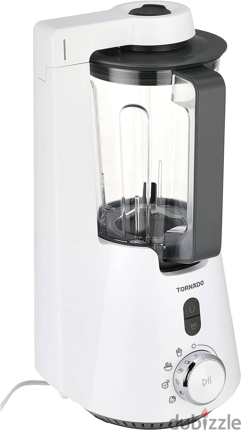 TORNADO Vacuum Blender 1000 W1.5 Liter Extra 0.6 Liter - TVBL-1000LI 1