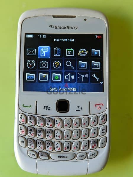 موبايل بلاك بيري كيرف 8520 بحاله جيده جدا Blackberry Curve 8520 1