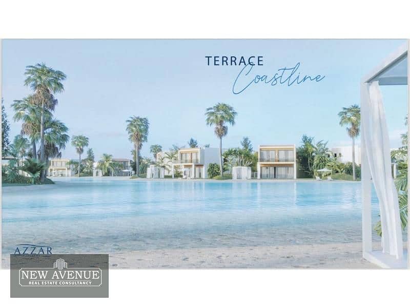 Prime location Town house corner 3 beds at Azzar Islands | Ras El Hekma 2