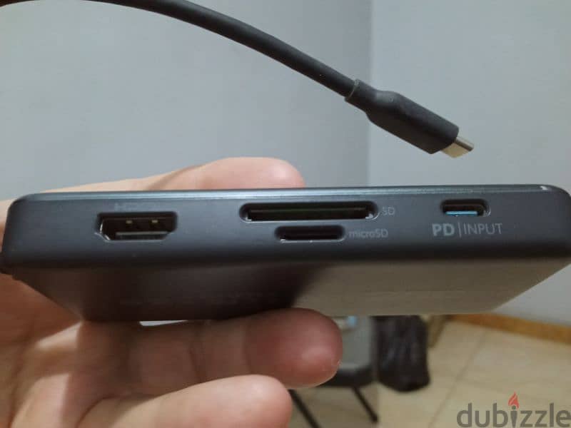 Anker Hub USB-C 7 In 1, A8352HA1 - Grey
أنكر هاب ريدر 6