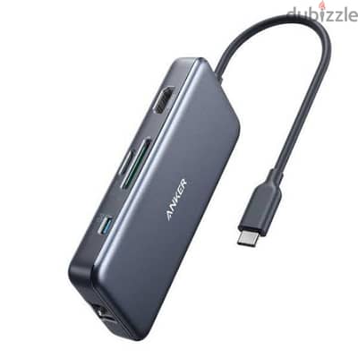 Anker Hub USB-C 7 In 1, A8352HA1 - Grey
هاب أنكر اصلي