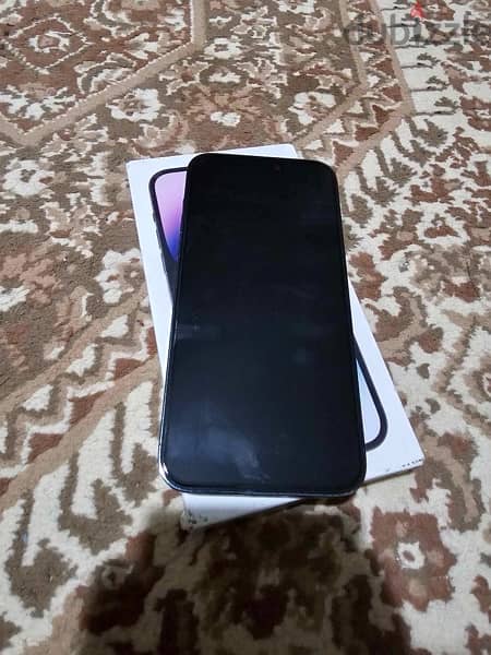 iphone 14 pro max خطين فعلي بطاريه ٩٢ خرابيش سطحيه بالعلبه 3