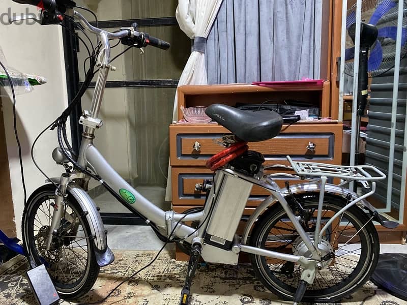 دراجه كهربائيه green bike استعمال اقل من اسبوعين 2