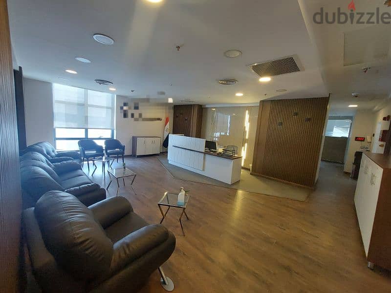 مقر اداري للايجار 1200م علي التسعين ف التجمع الخامس Office For Rent 1