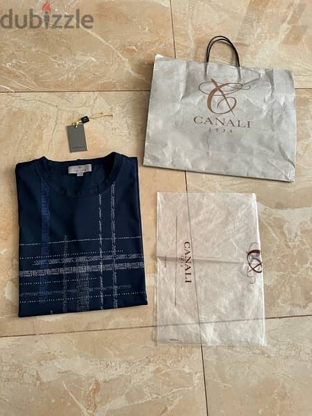 Original Canali T shirt تيشرت 0