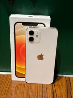 iphone 12 64GB White (Mint Condition)