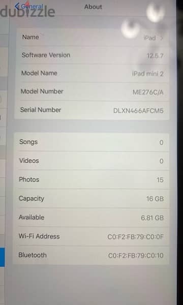 used iPad mini 2 very good condition 2