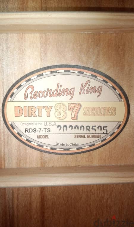 Acoustic Guitar: Recording King (Model: RDS-7-TS) 1