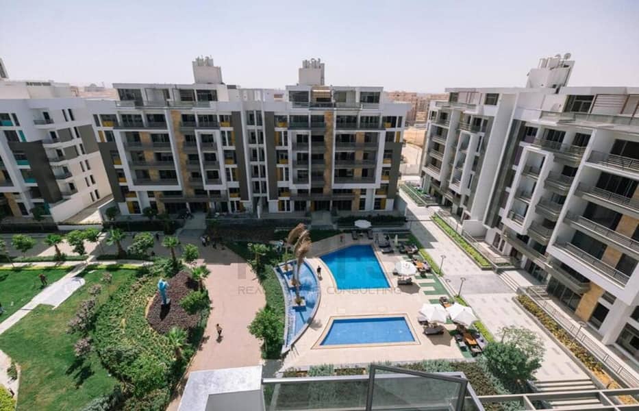 استلم فوري شقتك 3غرف بجوار AUC فيو POOL ولاندسكيب | Cairo / New Cairo / The Icon Residence Compound 2