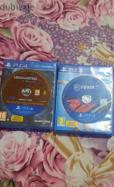 [CD FIFA19] [CD UNCHARTED 4 مدبلجه عربي]