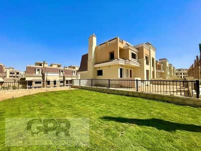 Attractive Villa for sale in Sarai compound New Cairo