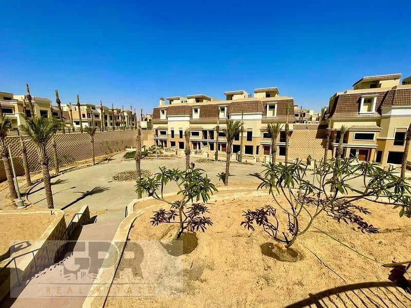 Attractive Villa for sale in Sarai compound New Cairo 2