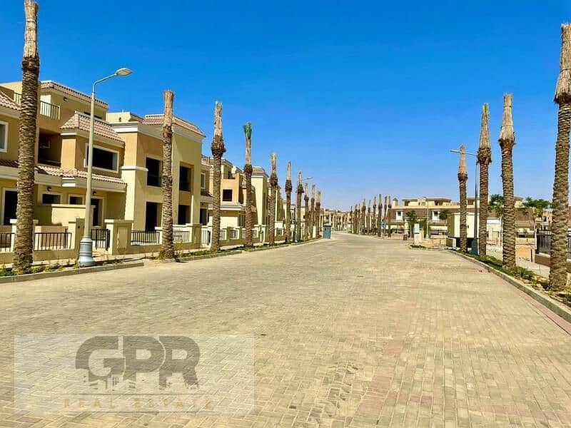 فيلا بسعر مش هيتعووووض للبيع في كمبوند سراي Sarai قسط خطوات لــ مدينتى Villa for sale in Sarai compound New Cairo 7