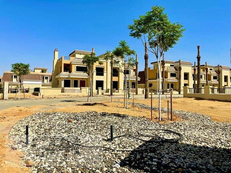 فيلا بسعر مش هيتعووووض للبيع في كمبوند سراي Sarai قسط خطوات لــ مدينتى Villa for sale in Sarai compound New Cairo 9