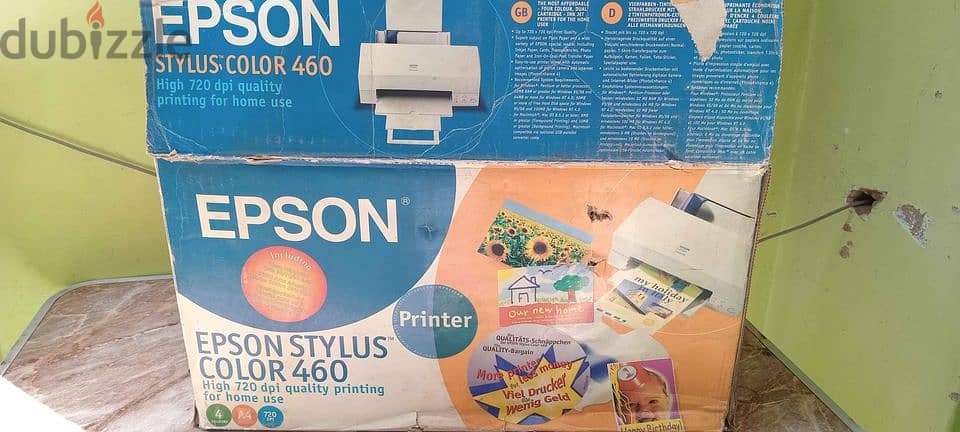 طابعة EPSON 460 بالكرتونه 5