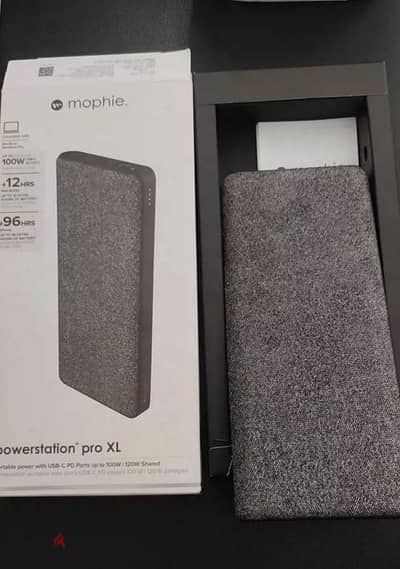 Mophie brand mobile power bank, 25,000mah